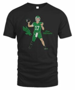 North Texas Football Drew Mestemaker Superstar Pose T-Shirt