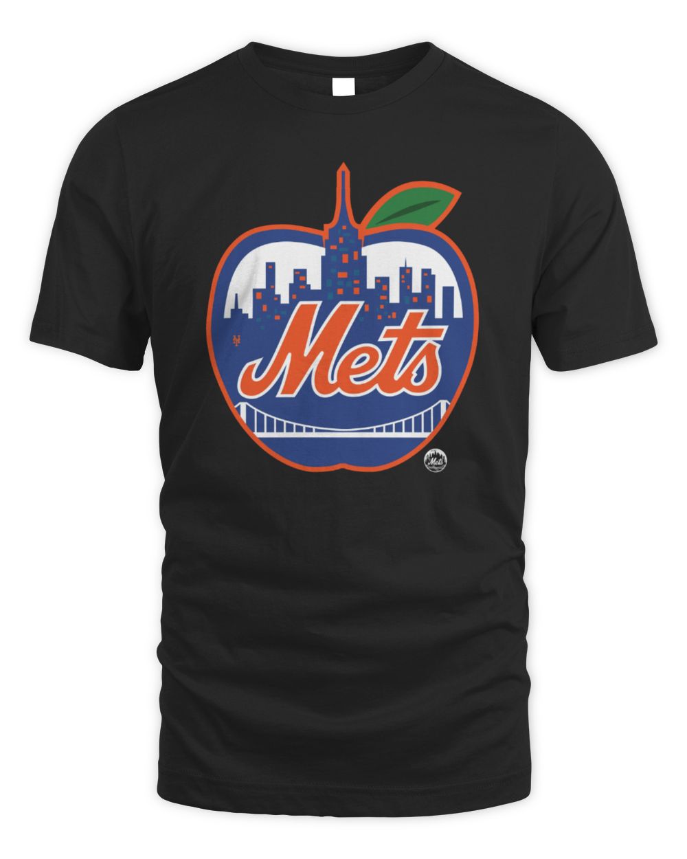 Mets Apple New York Baseball City T-Shirt