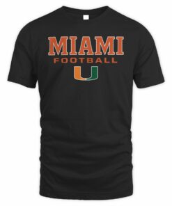 NCAA Shop Miami Hurricanes Team Unity Football T-Shirt Black