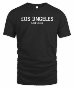 Tgl Shop 500 Level Black Los Angeles Golf Club T-Shirt