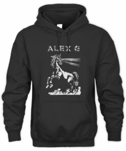 Alex G Merch Black Horse Hoodie