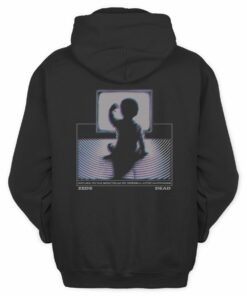 Zeds Dead Merch They're Here Heavyweight Black Hoodie