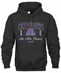 Ann Arbor Pioneers AA 2025 MHSAA Field Hockey Champions Hoodie