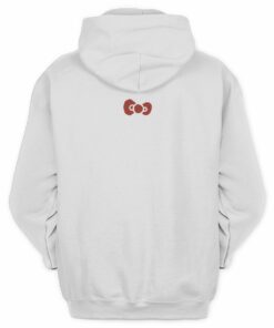 ASSC x Hello Kitty Friends White Bow Graphic Hoodie