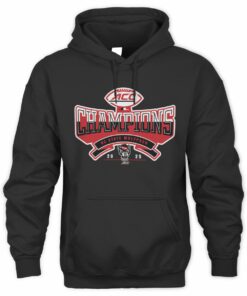 NC State Wolfpack Official ACC Football Champions 2025 Fan Hoodie
