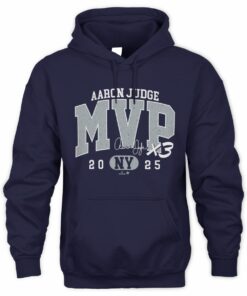 Aaron Judge 2025 MVP NY Yankees X3 American League Hoodie