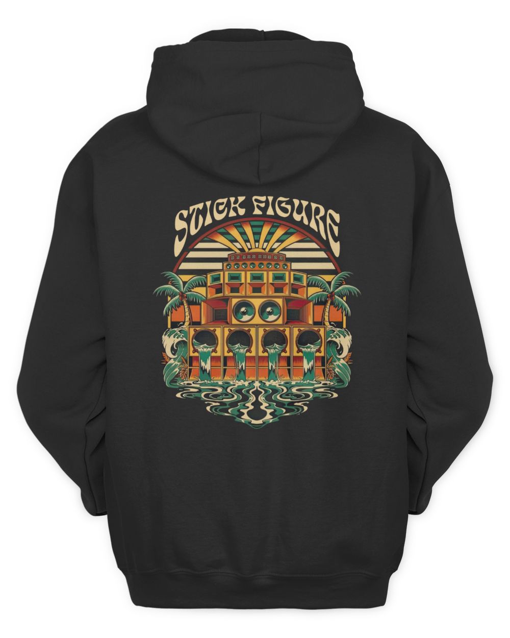 Stick Figure Merch Sound System Hoodie