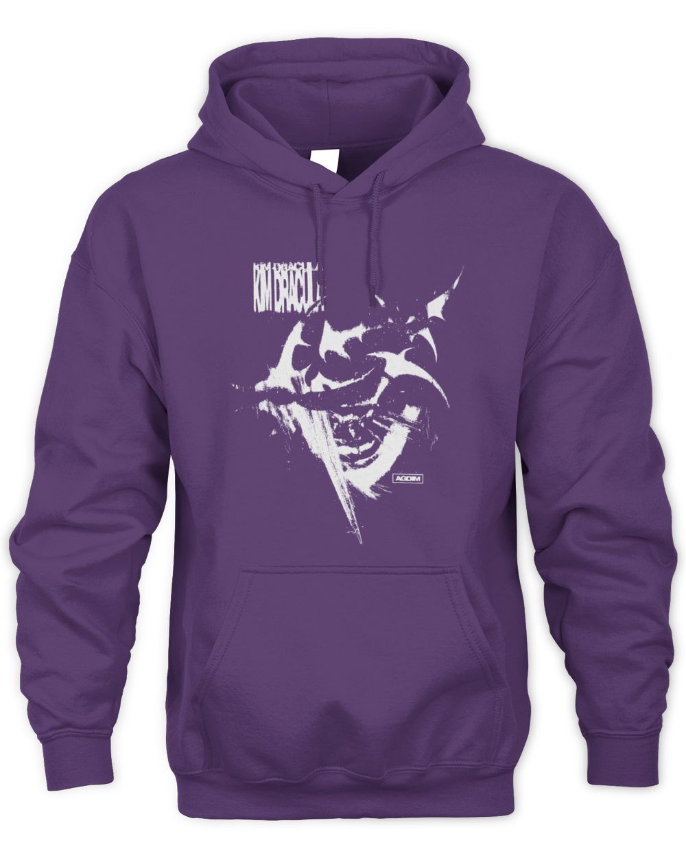 Kim Dracula Merch Tribal Portrait Hoodie