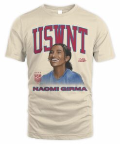 Naomi Girma USWNT USA Women’s Soccer Player T-Shirt
