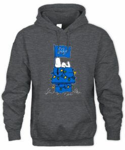 Middle Tennessee Blue Raiders Snoopy House Christmas Lights Hoodie