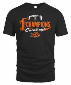 2025 Big 12 Oklahoma State Cowboys Conference Football Champions Official Locker Room Tee