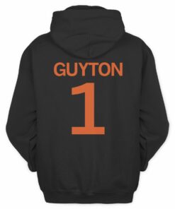 Aaliyah Guyton Number 1 Basketball Hoodie