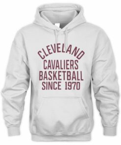 Cleveland Cavaliers Basketball Anniversary Since 1970 Hoodie