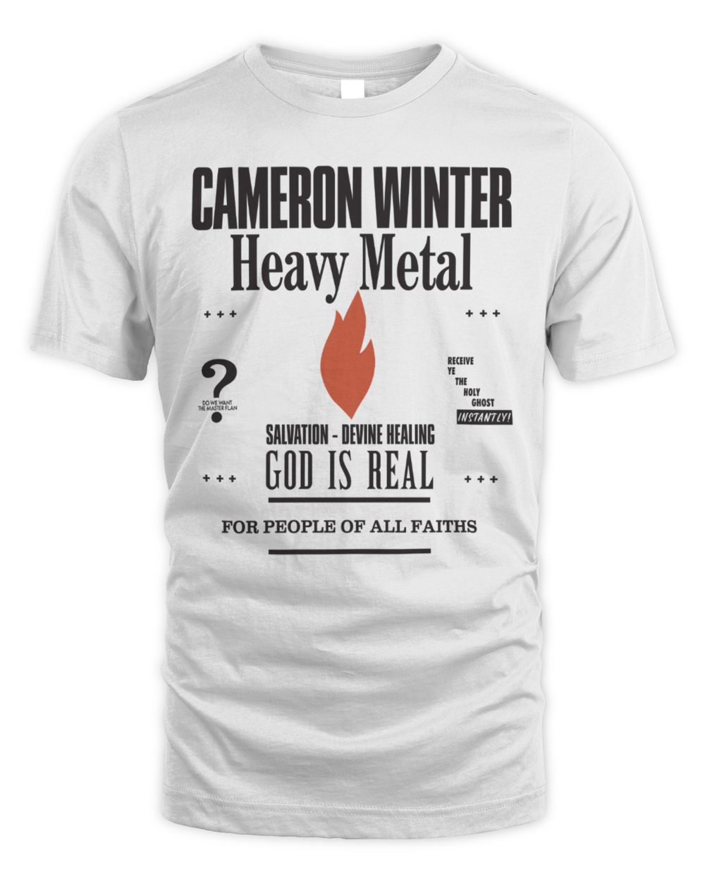 Cameron Winter Shop Heavy Metal T-Shirt