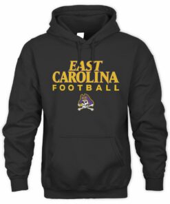 NCAA Shop ECU Pirates Team Unity Football Black Official Hoodie