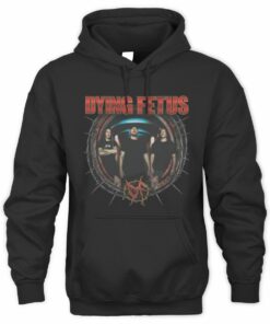 Dying Fetus Store Dying Fetus Spike Circle Hoodie
