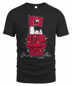 Northern Illinois Huskies Snoopy House Holiday Lights T-Shirt