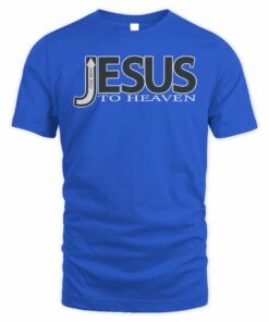 Bryce Crawford Shop One-Way To Heaven Jesus Tee Shirt