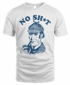 Shark Robot Merch No Shit T-Shirt