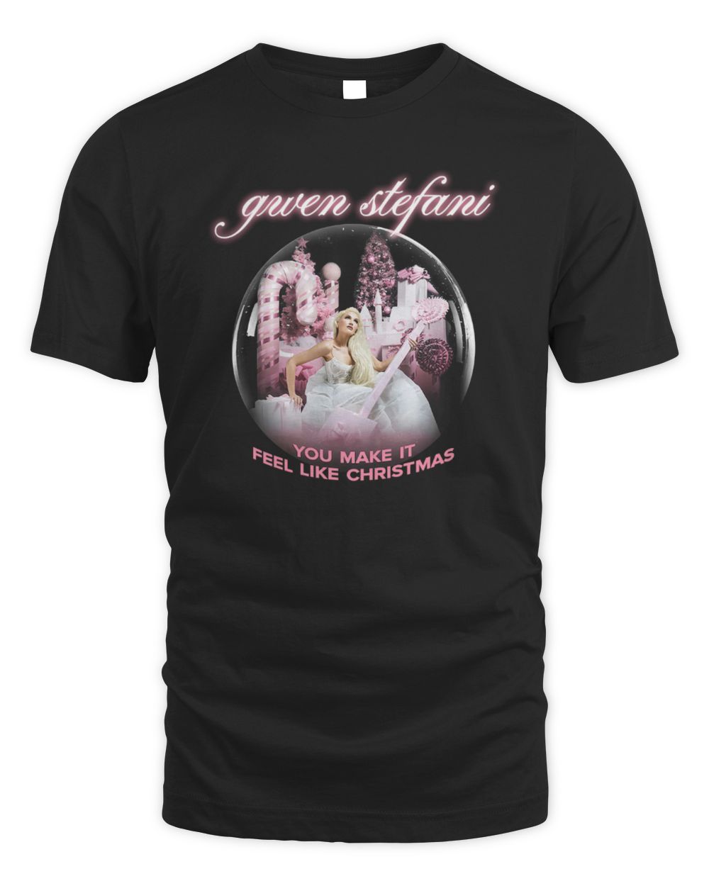 Gwen Stefani Shake The Snow Globe Photo T-Shirt