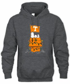 Tennessee Volunteers Snoopy House Christmas Lights Hoodie