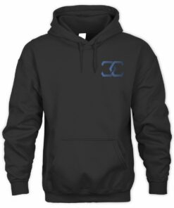 Cubecraft Merch Cubecraft Side Logo Black Hoodie