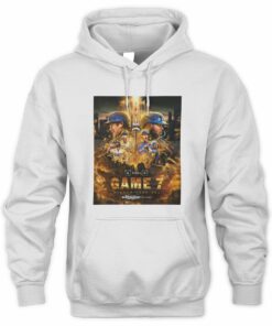 World Series 2025 Game 7 Dodgers Blue Jays CN Tower Trophy Hoodie
