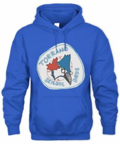 Beisbol Birds Cartoon Blue Jays Parody Baseball Hoodie
