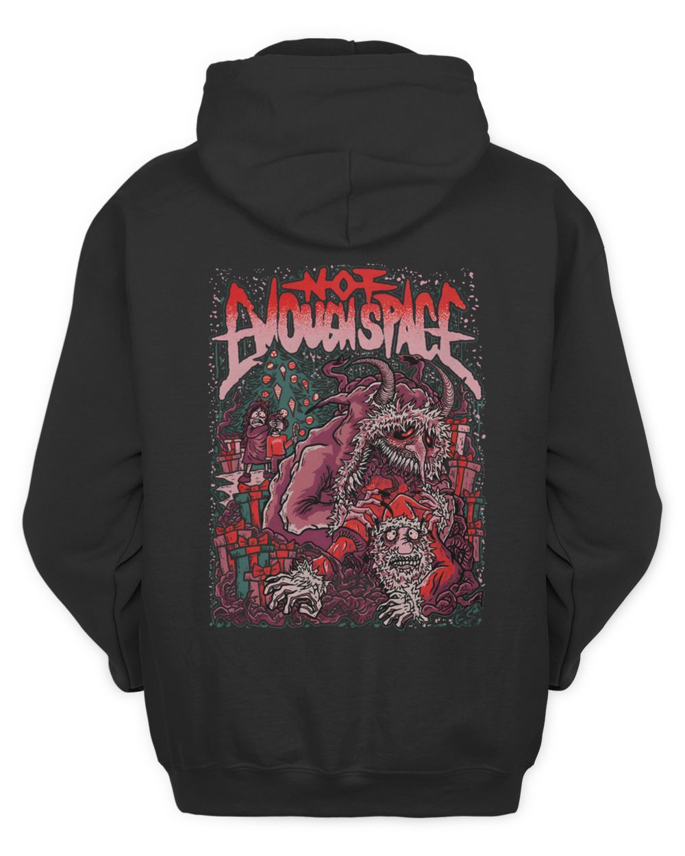 Not Enough Space Store Krampus Hoodie