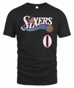 NBA Shop Tyrese Maxey Philadelphia 76ers Youth Name & Number T-Shirt