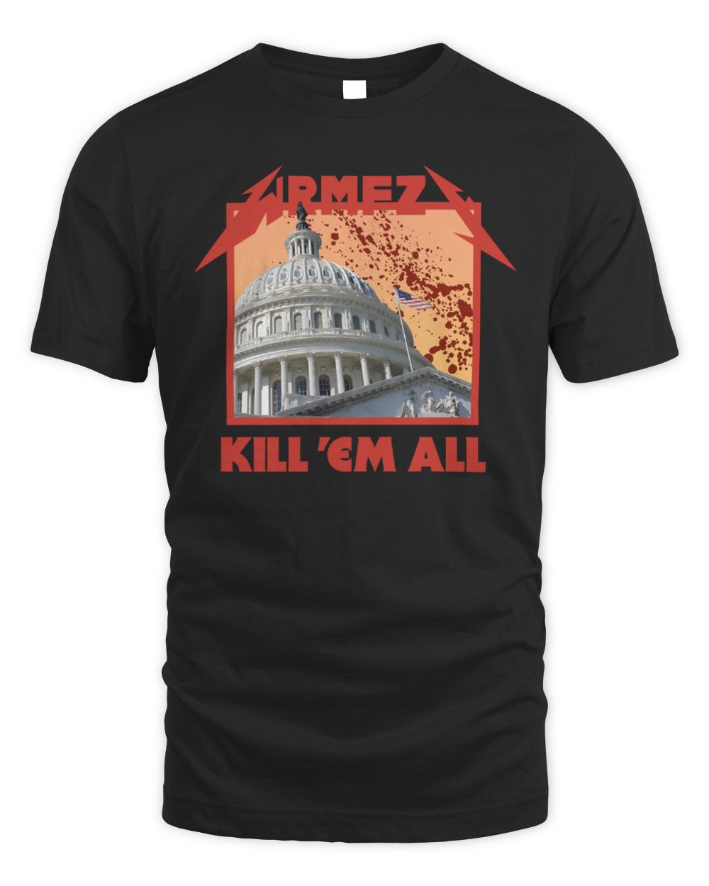 Wrmfzy Merch Kill em All T-Shirt