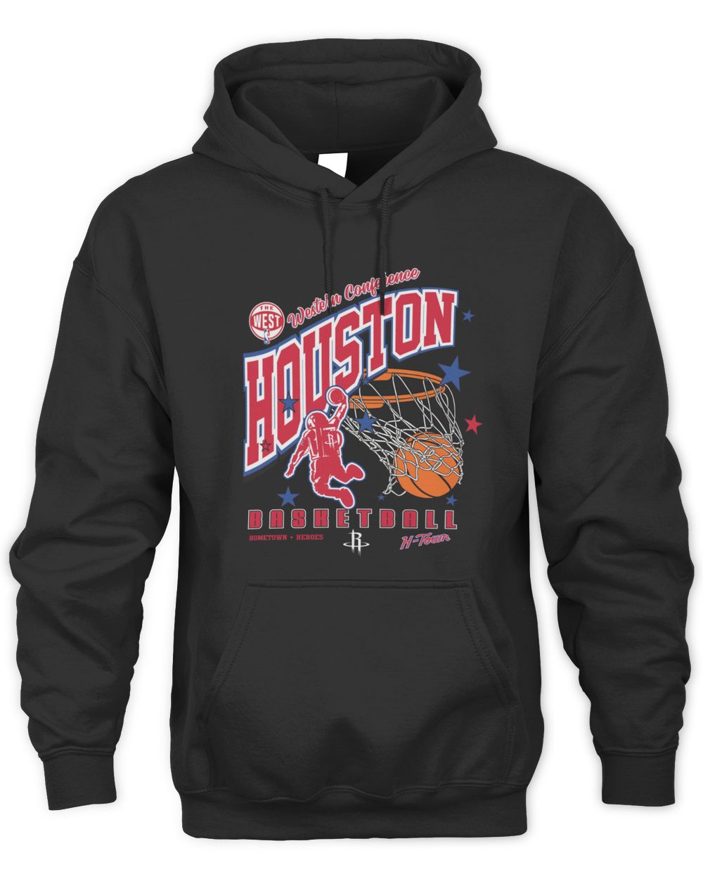Houston Rockets Basketball 2025 City Edition Western Conference Hoodie