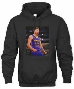NBA Shop Luka Dončić Los Angeles Lakers Game Frames Black Hoodie Official