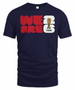 FIFA World Cup 2026 We Are 26 Emblem Official T-Shirt