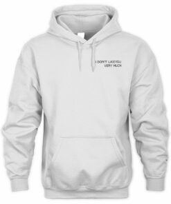 Zayn Merch I Don'T Like You Ringer Official Hoodie