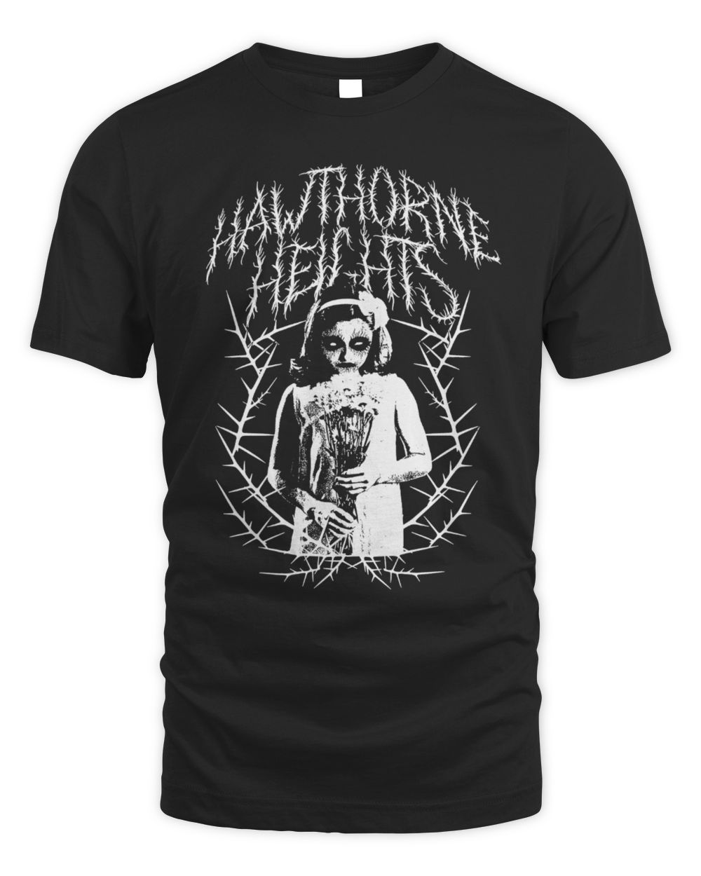 Hawthorne Heights Shop The Silence In Black Metal And White T-Shirt