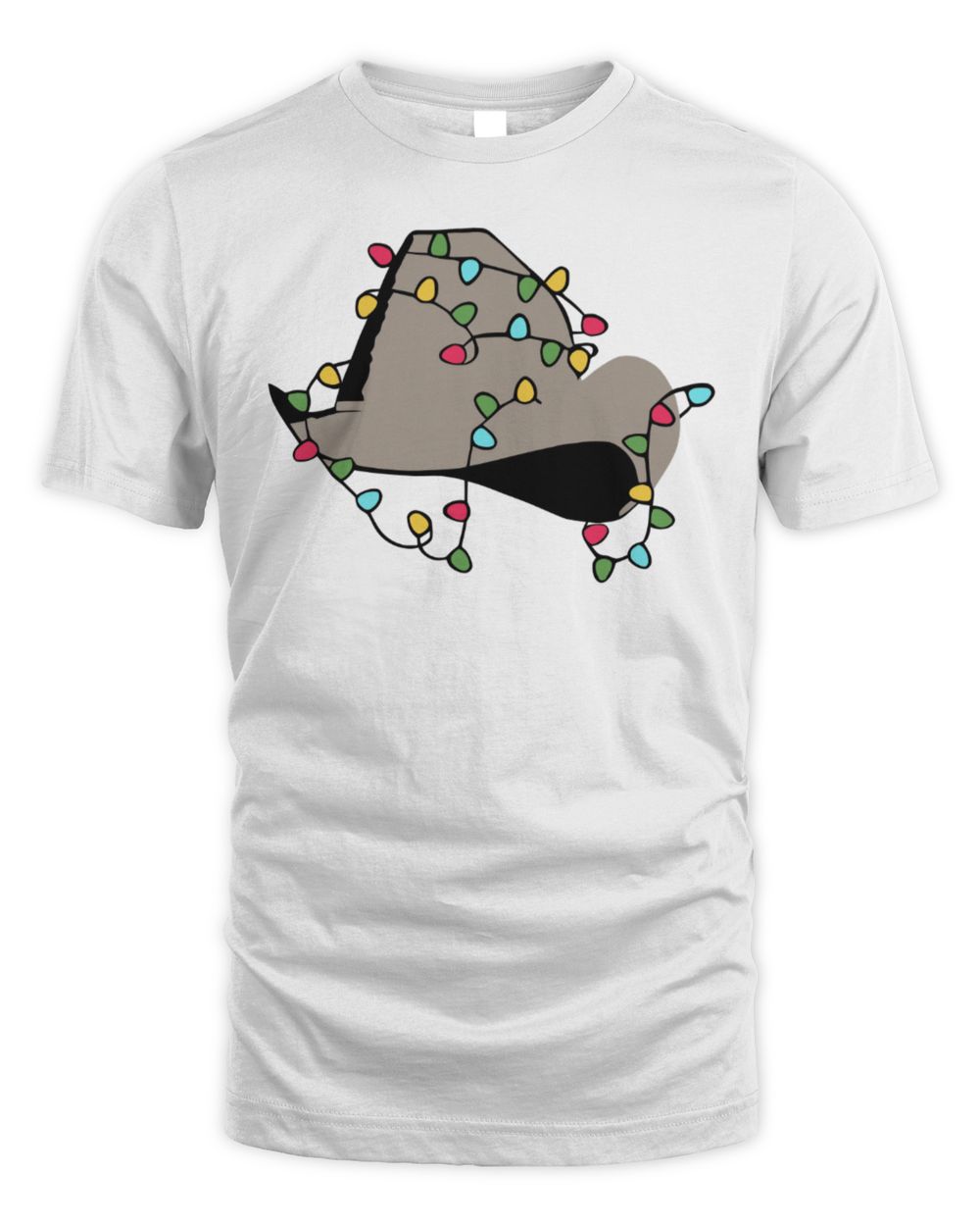 Dwight Yoakam Merch Christmas Light Hat T-Shirt