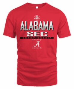 Alabama Crimson Tide 2025 SEC Football Championship Game Bound T Shirt