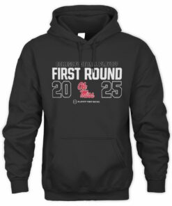 College Football Playoff 2025 First Round Ole Miss Rebels Hoodie