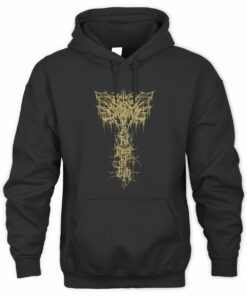 Signs Of The Swarm Merch Gold Foil To Rid Myself of Truth Logo Combo Hoodie