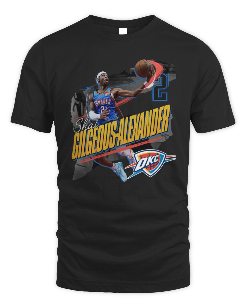 Shai Gilgeous-Alexander Oklahoma City Thunder Legacy Basketball T-Shirt