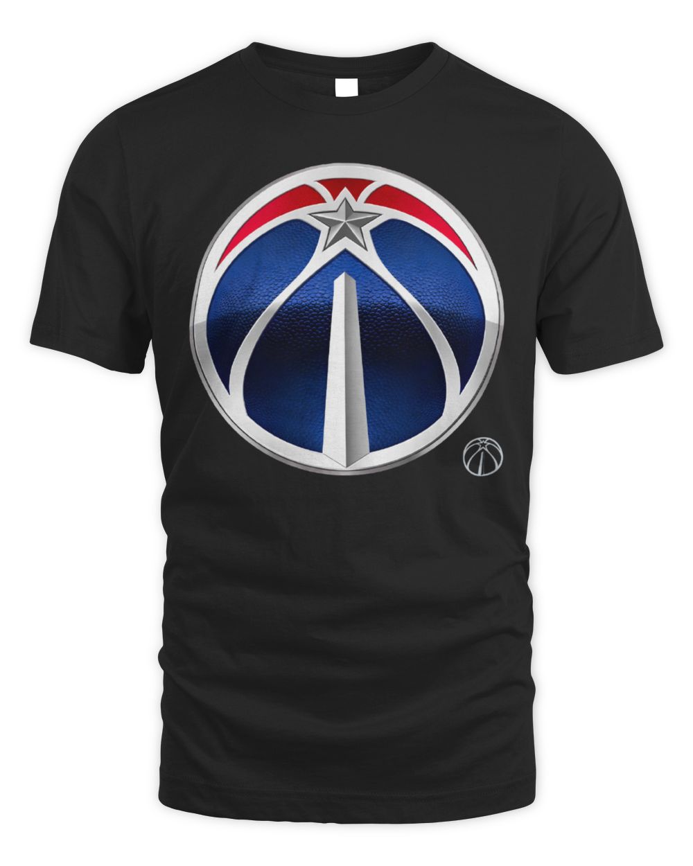 NBA Shop Washington Wizards Midnight Mascot T-Shirt Black