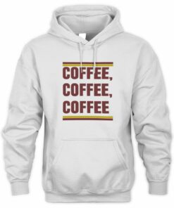 Gilmore Girls Coffee Coffee Coffee Embroidered Oversized Hoodie