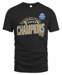 Wake Forest Demon Deacons 2025 ACC Football Conference Champions T-Shirt