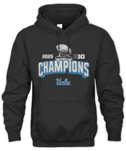 2025 Big Ten Football Champions UCLA Bruins College Event Hoodie