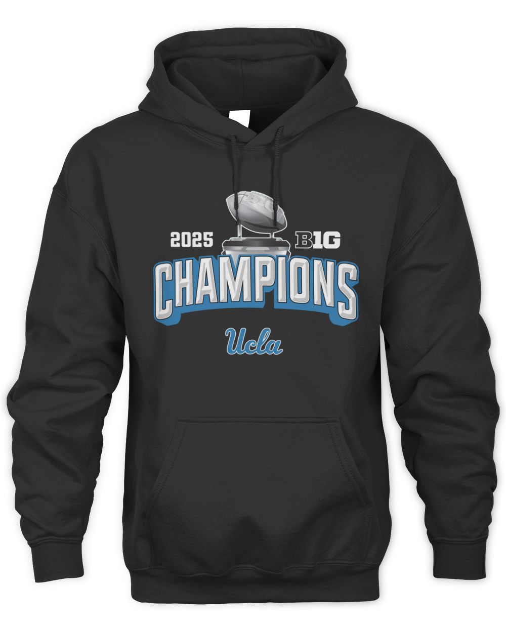 2025 Big Ten Football Champions UCLA Bruins College Event Hoodie