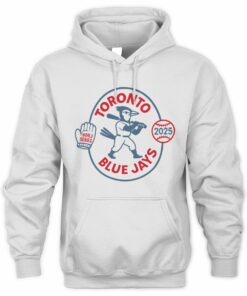 Toronto World Series 2025 Blue Jays Mascot Classic Hoodie