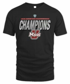 2025 MAC Football Champions Massachusetts Minutemen Fan Tee