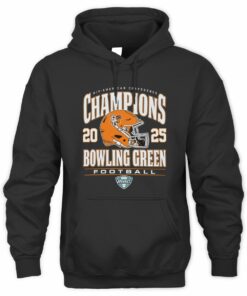 Champions 2025 Bowling Green Falcons Helmet Mid-American Conference Hoodie