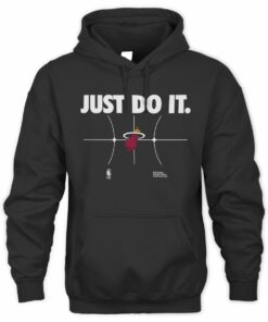 Miami Heat Just Do It Black Official Hoodie